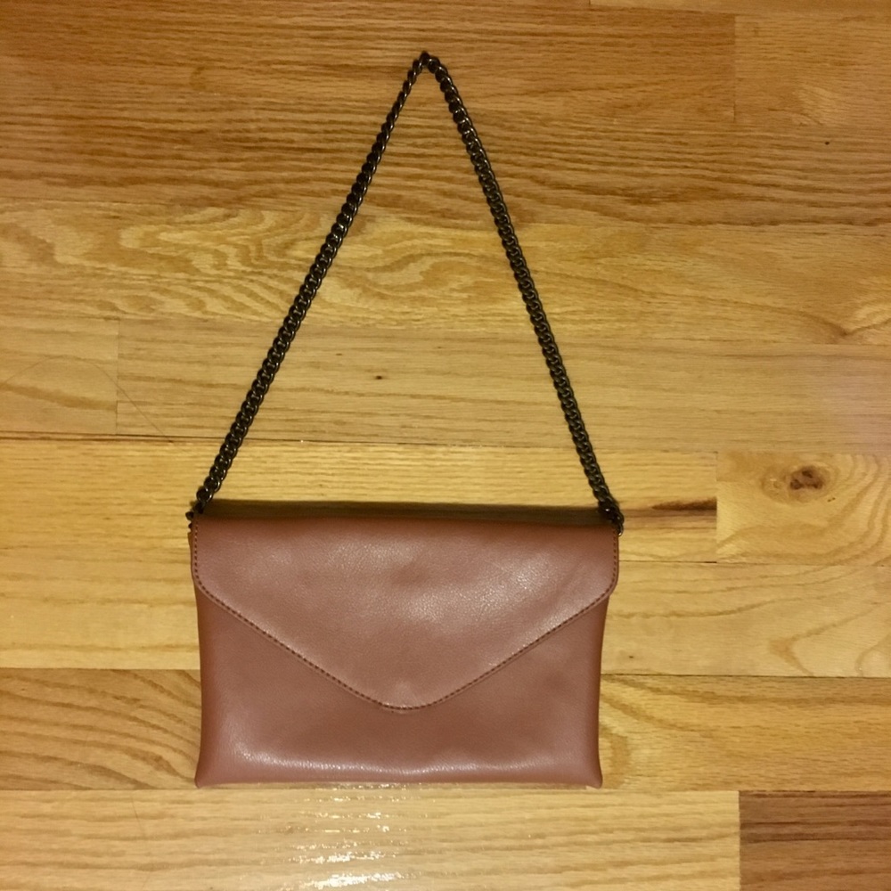 Leather J. Crew shoulder bag